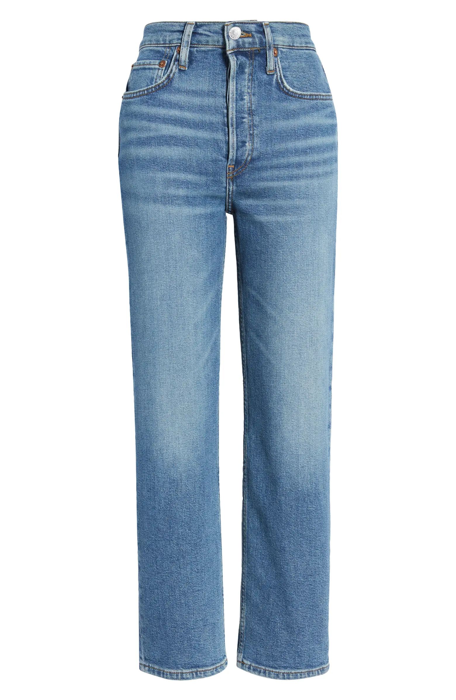 High Waist Stovepipe Jeans | Nordstrom