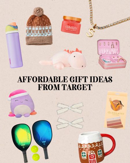 Affordable gift ideas from Target! 

#giftguide #giftideas #christmasgift #christmasdecor #winteroutfit #jewelry #fitness 

#LTKHoliday #LTKVideo #LTKGiftGuide