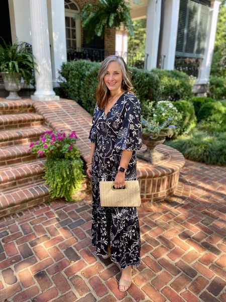 Absolute favorite Tuckernuck dress to wear spring, summer and fall! Get that coastal grandmother feel. Pair it with Amazon straw clutch and gold jewelry for the ultimate high and low mix. 

#LTKunder50 #LTKstyletip #LTKSeasonal