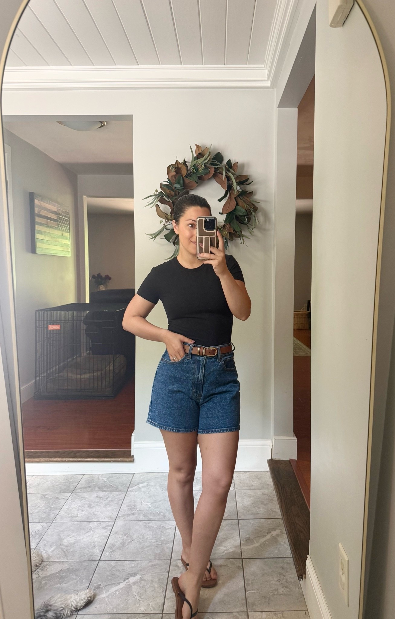 Casual summer outfit - wearing size size xs top, 26 shorts. This color short is from last year but tons of similar colors on the same style available! For reference I am: 5ft, 118lbs.

Casual outfits
Summer outfits 
Petite outfits
Mom outfits
Denim shorts
Dad shorts
Basic tee
Baby tee
Neutral outfits

@abercrombie 
#abercrombiepartner

#LTKPetite #LTKSeasonal #LTKxAbercrombie