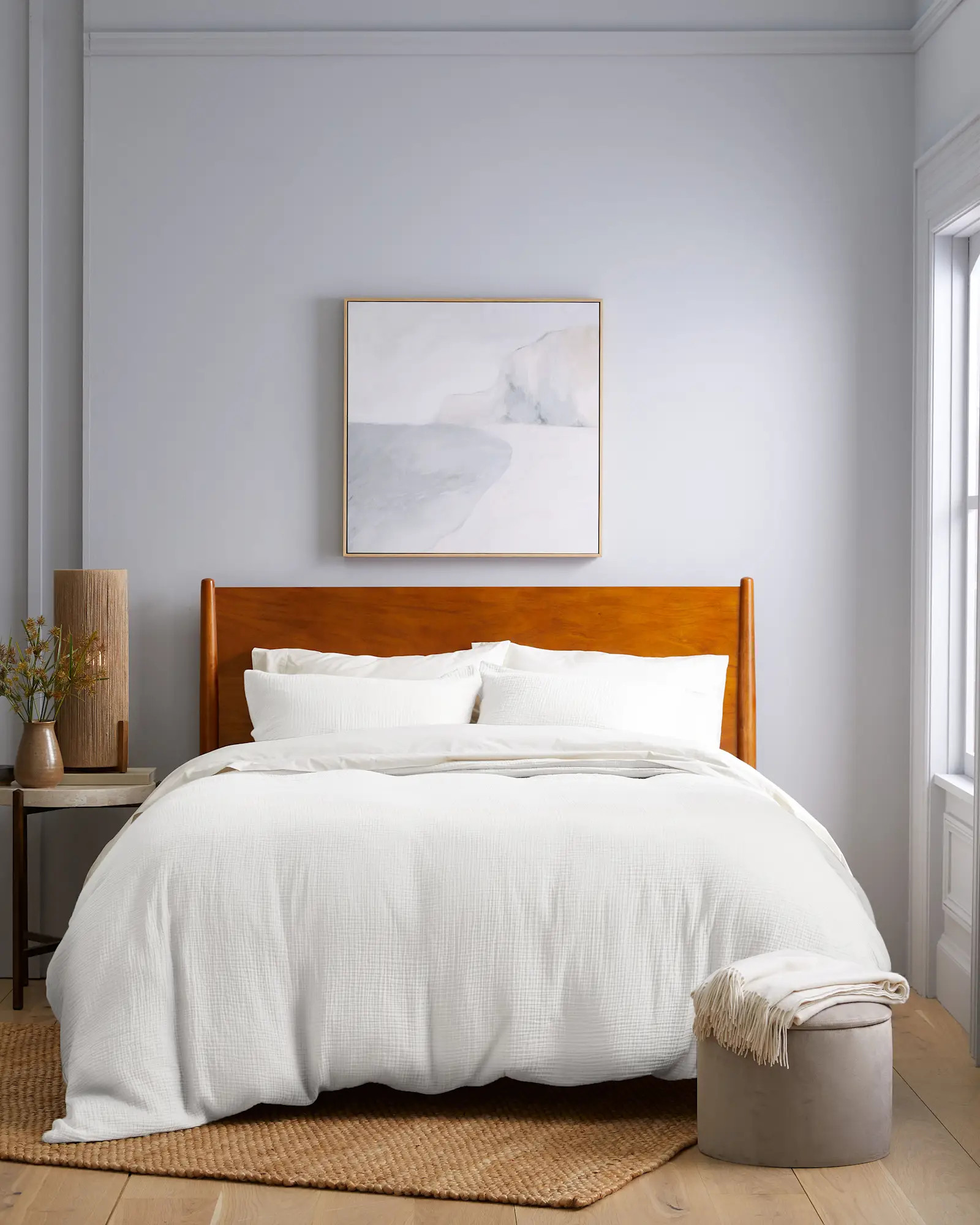 Organic Airy Gauze Duvet Cover Set | Quince