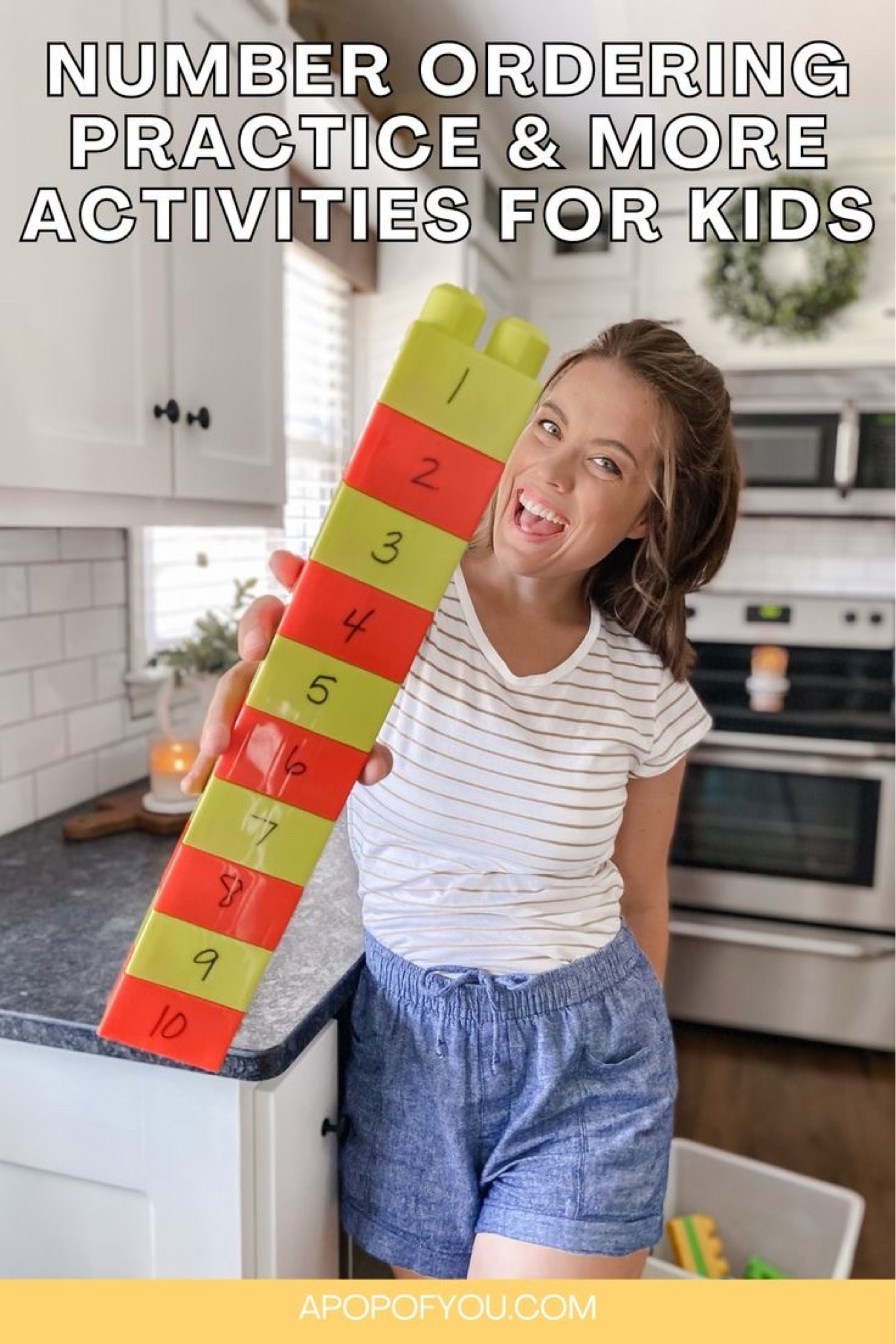 Number ordering activity for preschoolers using MegaBloks and wet erase markers

#LTKkids #LTKfindsunder50 #LTKhome