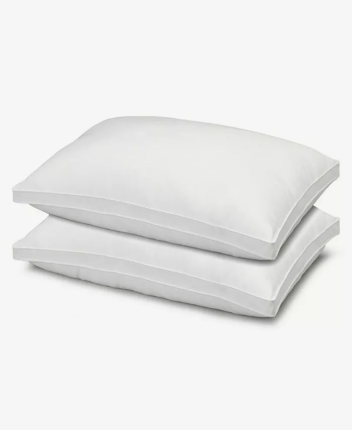 Ella Jayne Gussetted Firm Plush Down Alternative Side/Back Sleeper Pillow, Standard - Set of 2 - ... | Macys (US)