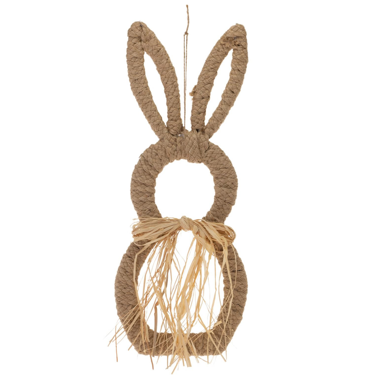 Boston International Easter Front Door or Porch Décor Bunny Wreath, 18.5-Inch, Bucky Bunny | Amazon (US)