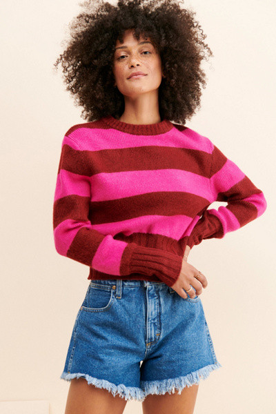 English Factory Anna Striped Sweater | Urban Outfitters (US and RoW)