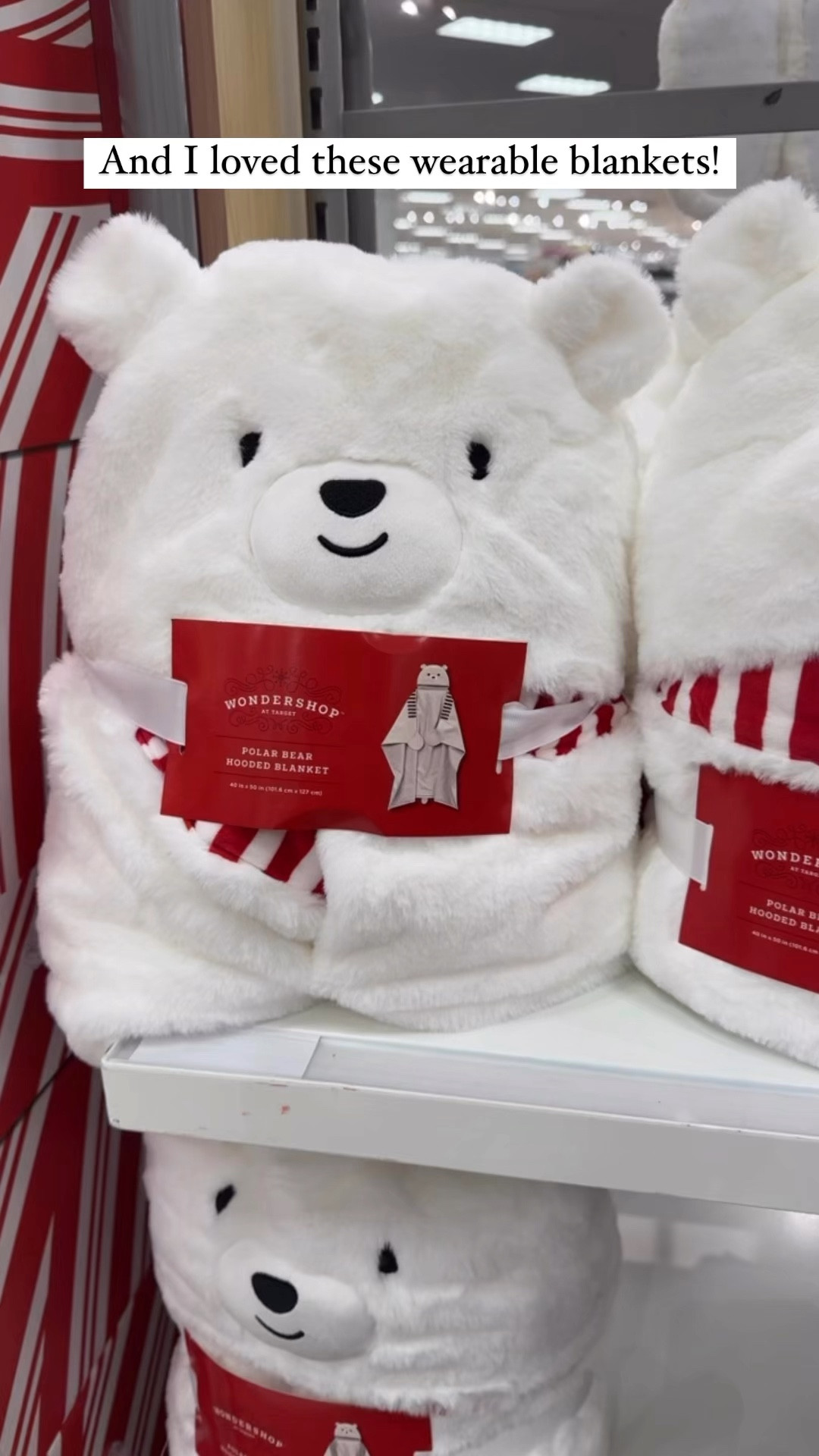 Wearable Christmas blankets at Target! The perfect size for toddlers. 

#LTKHoliday #LTKGiftGuide #LTKSeasonal