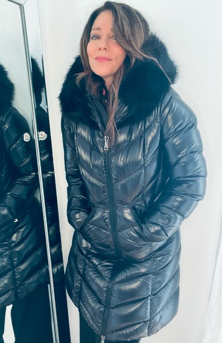 My warmest coat is my faux fur moncler! Shop more moncler styles that are super popular right now! Stay warm and chic! 

#LTKover40 #LTKGiftGuide #LTKworkwear