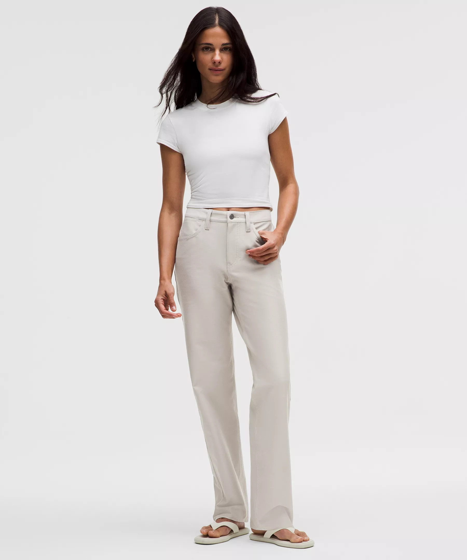 EasyFive Mid-Rise Relaxed-Straight Pant | Lululemon (US)