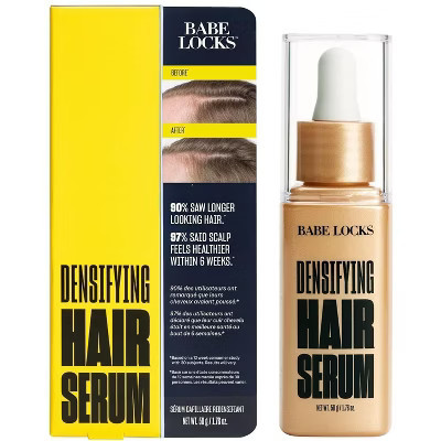Babe Original Locks Densifying Hair Serum for Men and Women, Promotes Thickness in Thinning Hair & Hair Loss - (1.76oz) | Target