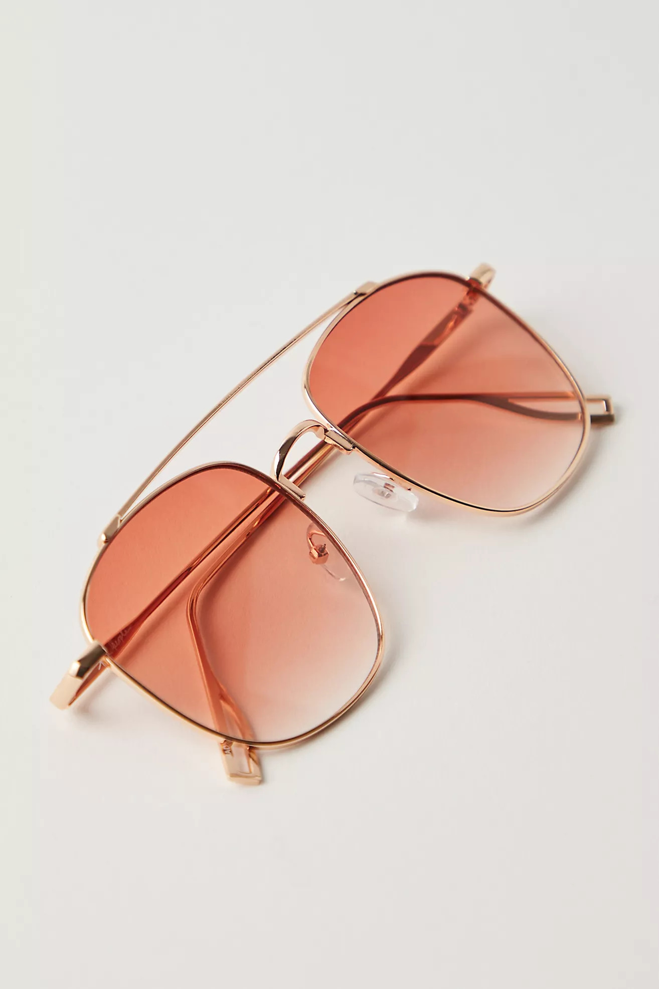 Georgiana Aviator Sunglasses | Free People (Global - UK&FR Excluded)