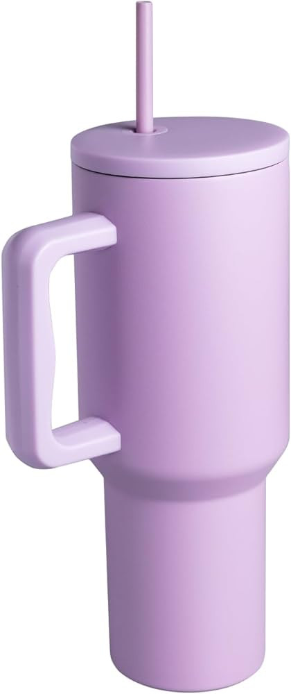 40 oz Tumbler with Handle and Straw Lid,Double Vacuum Stainless Steel Water Bottle,Insulated Cup ... | Amazon (US)