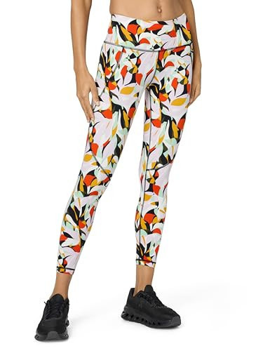 Sweaty Betty Women's Power 7/8 Sweat Wicking Workout Legging Leggings, Green Multi, X-Small | Amazon (US)