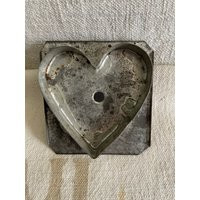 Antique Tin Heart Cookie Cutter - Larger Size | Etsy (US)