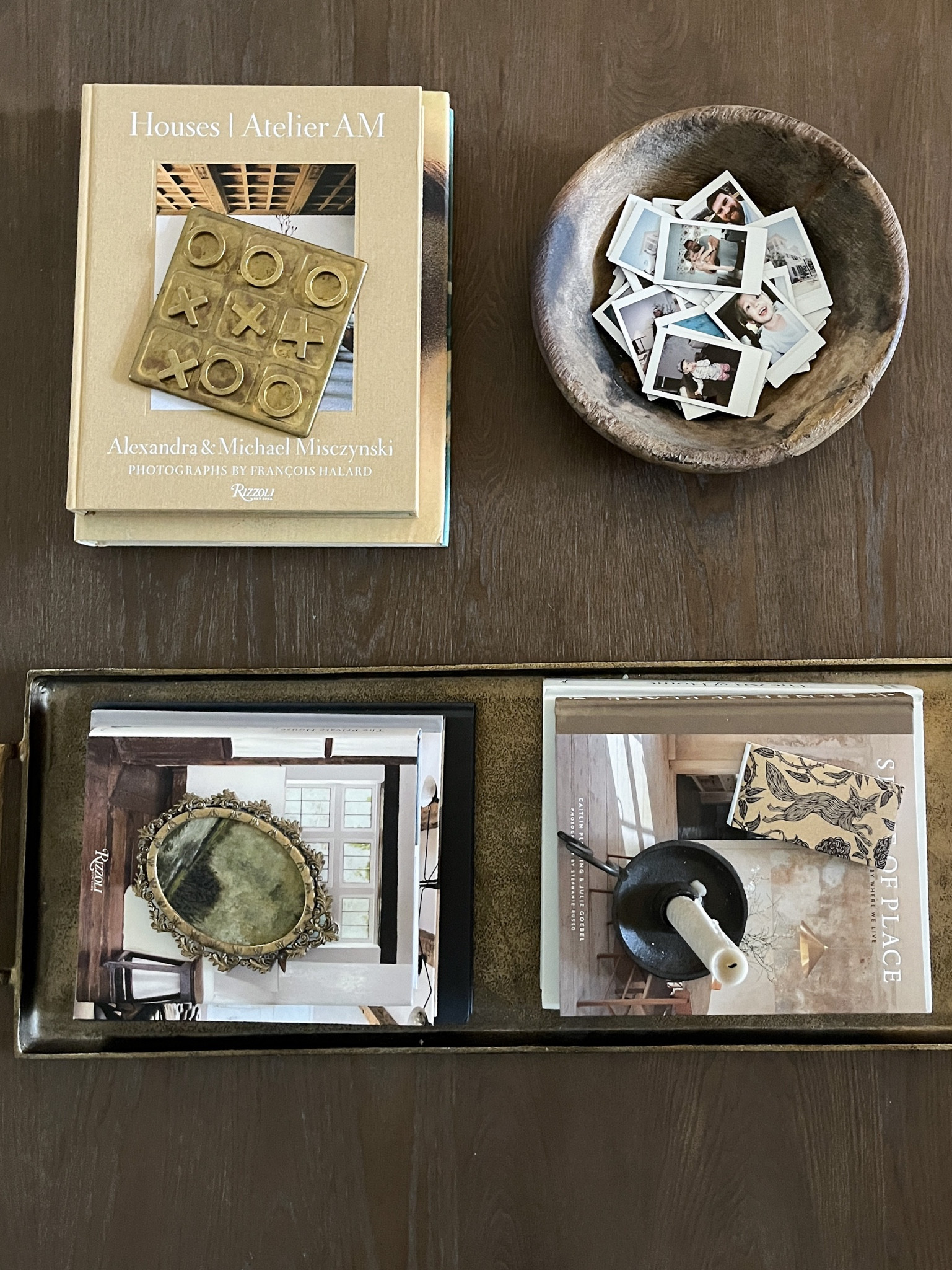 Coffee table decor 

#LTKstyletip #LTKhome #LTKfindsunder50