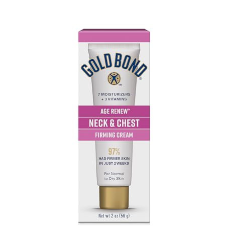 Gold Bond Age Renew Neck & Chest Firming Age Renew Cream, 2 oz., Clinically Tested Skin Firming Cream | Amazon (US)