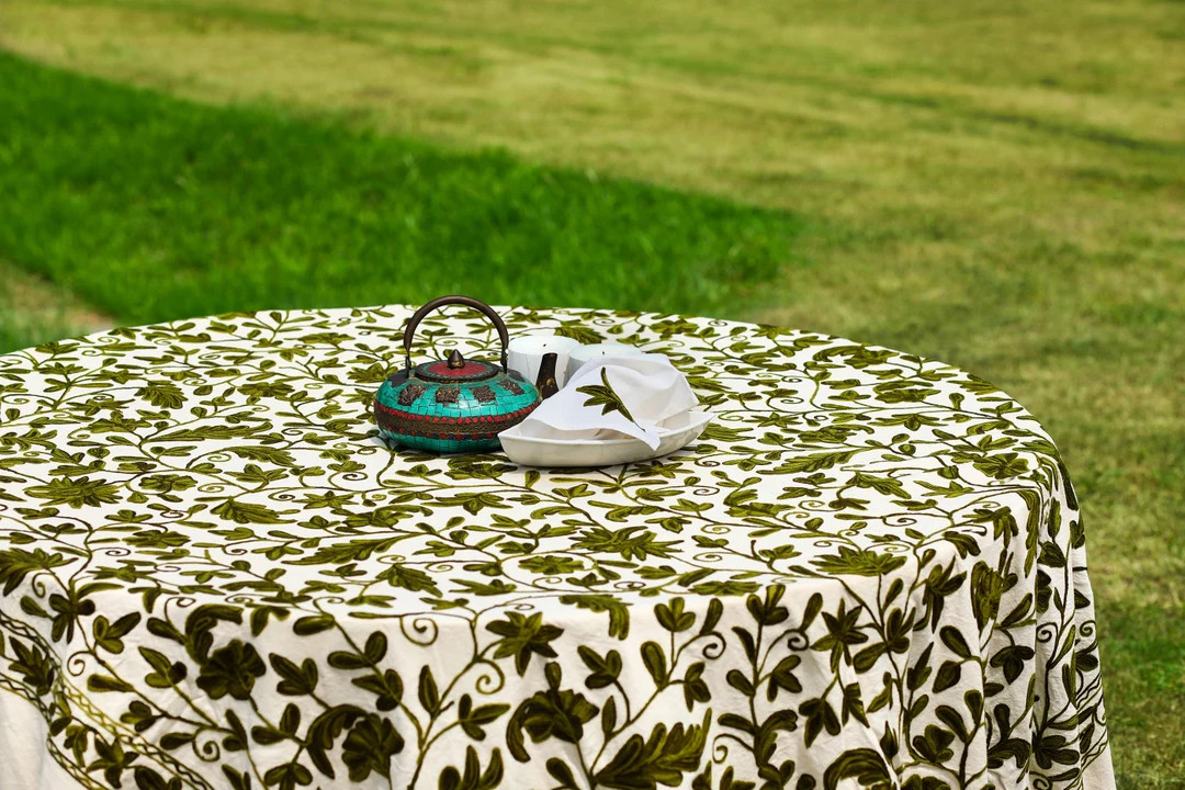 The Praline-cotton/linen Hand-embroidered - Etsy | Etsy (US)