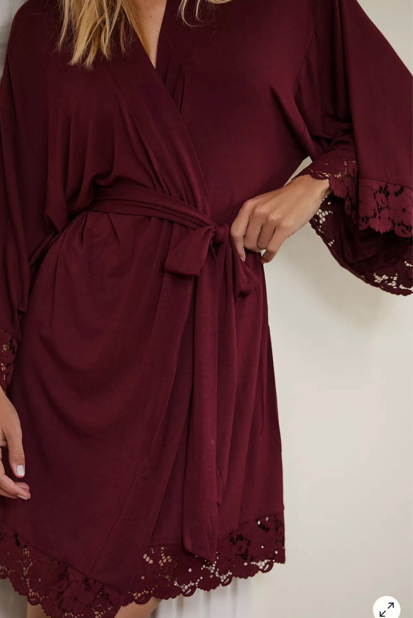 Eberjey Naya Lace Robe in Wine 

#LTKGiftGuide #LTKFind #LTKU