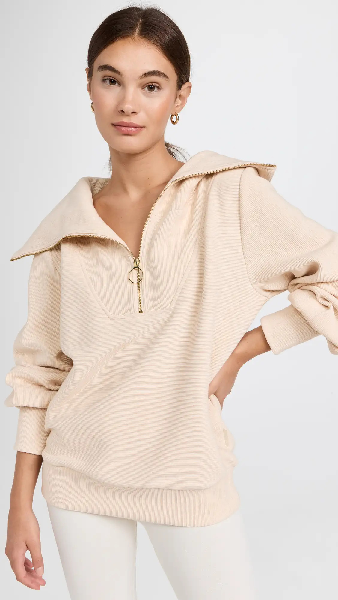 Varley Vine Half Zip Sweatshirt | Shopbop | Shopbop