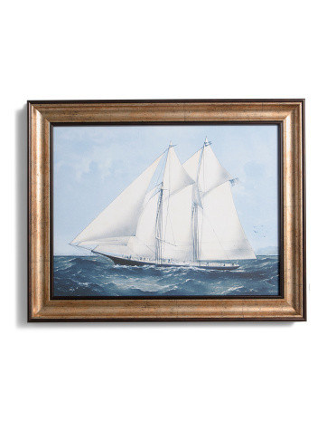 20x16 Schooner Wall Art | TJ Maxx