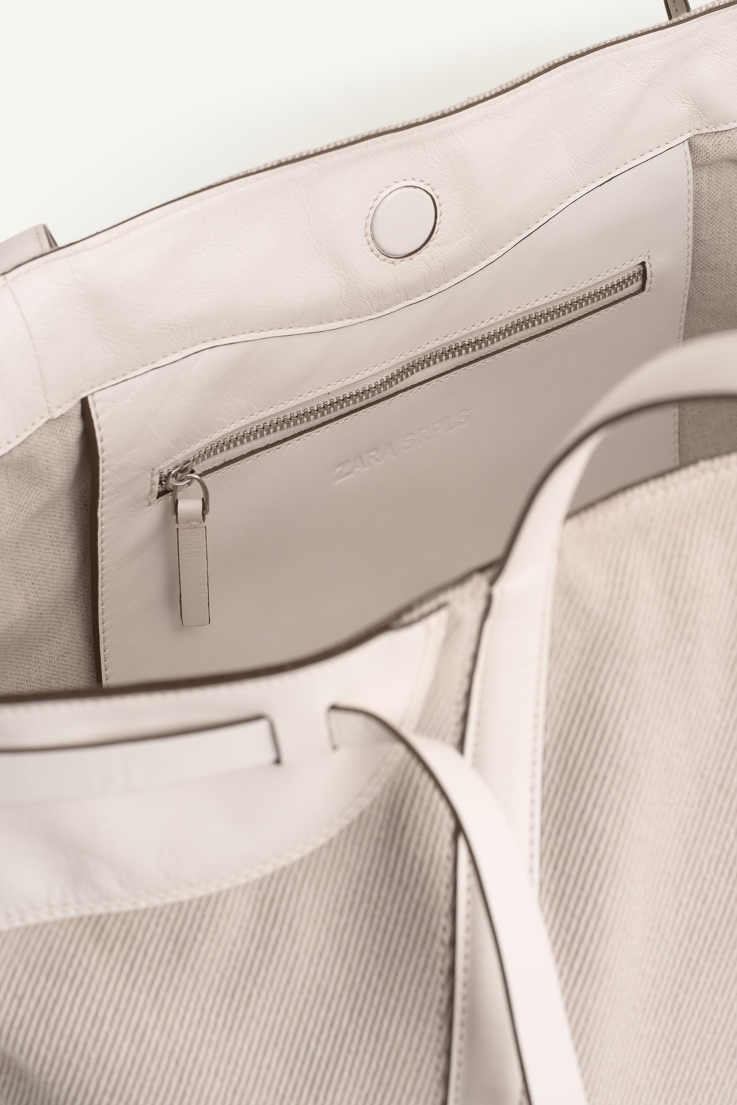 MINI SEAM DETAIL BUCKET BAG | Zara US