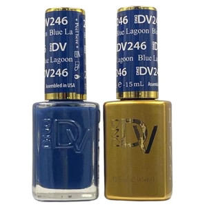 DND - Diva Duo - Blue Lagoon - #246 - Blue Gel & Lacquer Polish - DND-DIVA246 - Beyond Polish | Beyond Polish