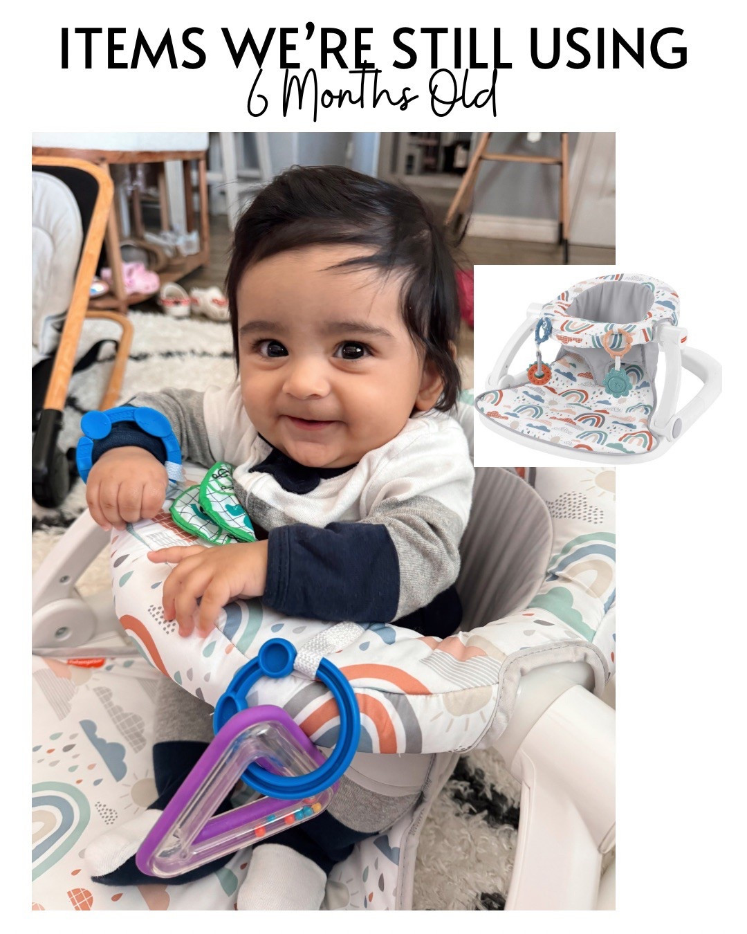 Items We’re Still Using at 6 Months Old
This chair was on my registry and all 3 of my kids have now had a Fisher Price chair 
Some options have tables and some have toys. Super cute designs too!


#LTKGiftGuide #LTKBump #LTKBaby