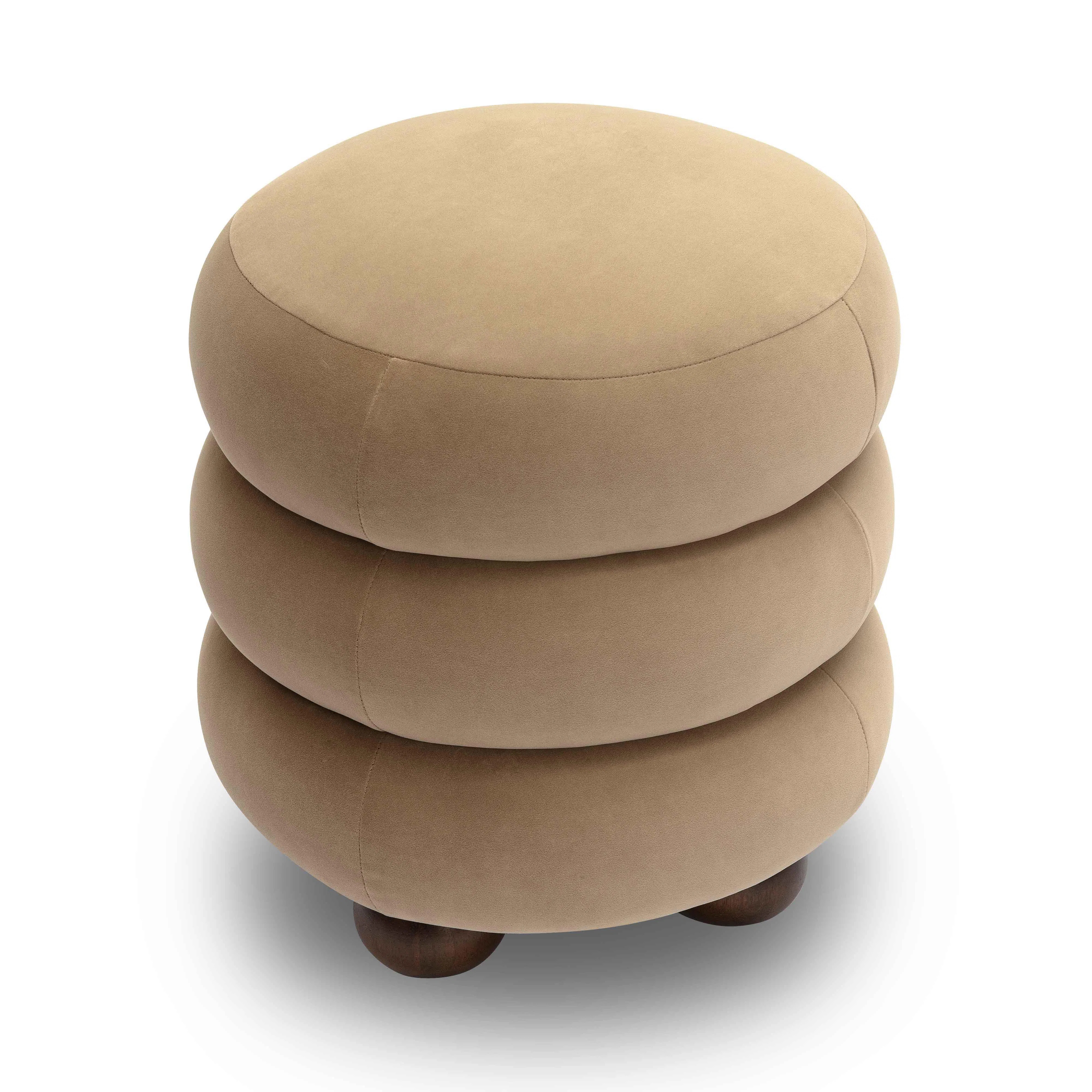 Stefanie Velvet Ottoman | Wayfair North America