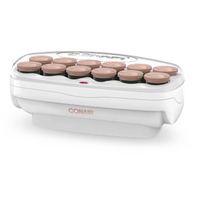 Conair 12-piece Extra Large Flocked Hot Rollers With Super Clips | Wayfair North America