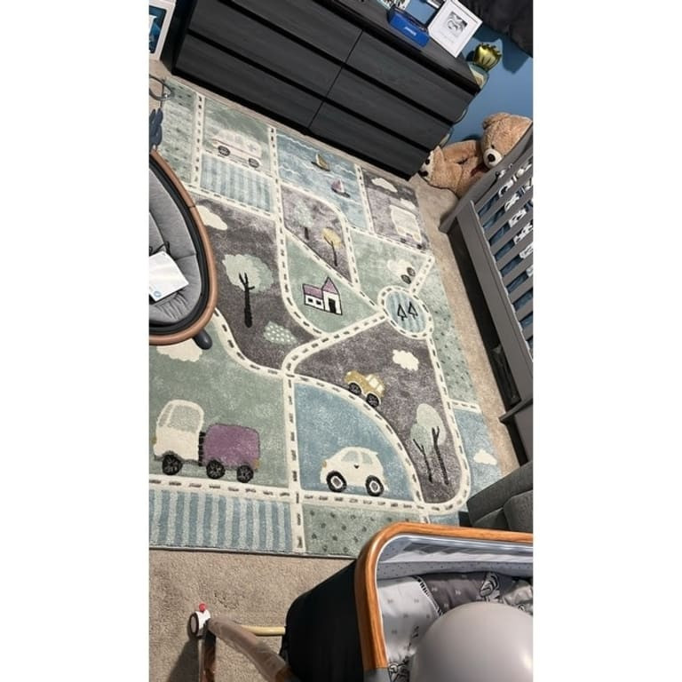 SAFAVIEH Carousel Kids Mihaila Neighborhood Rug | Bed Bath & Beyond