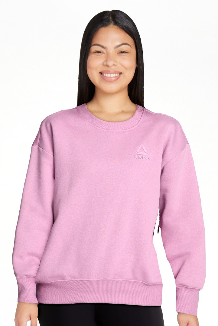 Reebok Women's and Women's Plus Weekender Oversized Crewneck, Sizes XS-4X | Walmart (US)