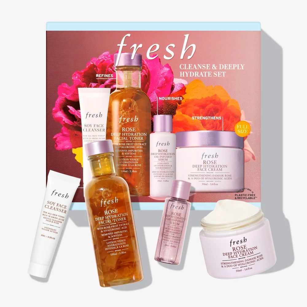 Cleanse & Deeply Hydrate Gift Set | Fresh US