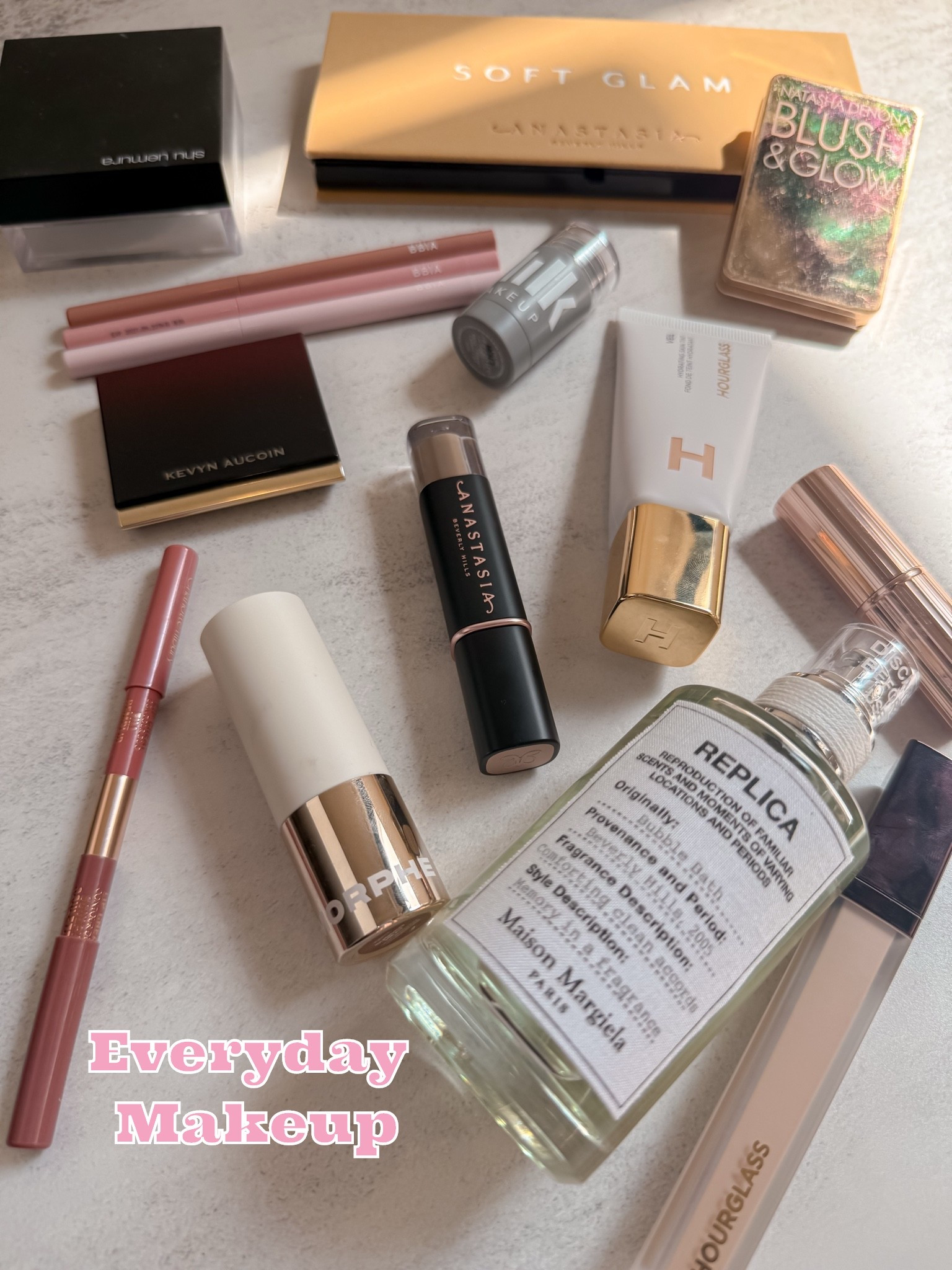 • Hourglass Foundation: Radiant finish for that luxury "clean girl" look.
• Maison Margiela (Bubble Bath): That fresh, clean post-shower soap scent 🫧 Perfect for summer!
• Milk Makeup Blush: Highly pigmented, buildable, and creates the perfect moody flush.
• Bbia Eyeliner: Ideal for a natural-looking aegyo-sal (under-eye contour).
• Charlotte Tilbury Lip Cheat: The secret to a naturally plump, pouty lip.
• Hourglass Concealer: Conceals and brightens under-eyes in one seamless step.

#EverydayMakeup #MakeupInspo #BeautyEssentials #SephoraHaul #MaisonMargielaFragrances

#LTKBeauty #LTKgrwm