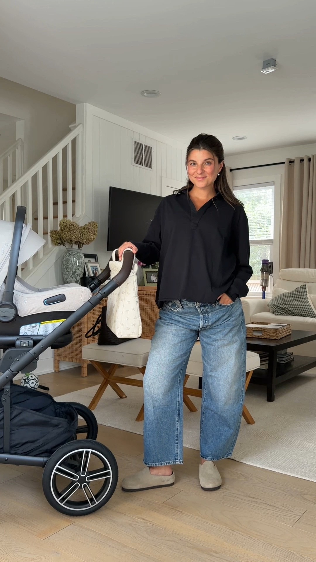 [8/4/26] the clogs I’ll be living in postpartum 🤍 @Birkenstock US #ad 

*wearing size EU35 in color taupe, also available in 4 other colors

#LTKSeasonal #LTKBump #LTKBaby