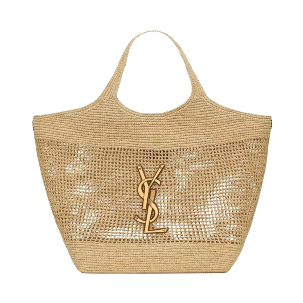 Saint Laurent, Mujer, Bolsos, Beige, Talla: ONE Size | Miinto ES