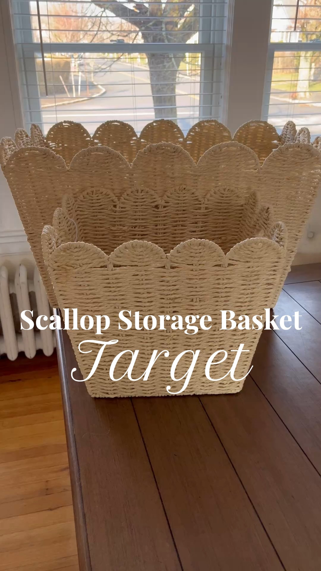 Home Refresh these natural woven scallop baskets  are perfect for storing away toys and books for your kids! Love the scallop edge!

#LTKFindsUnder50 #LTKKids #LTKSaleAlert