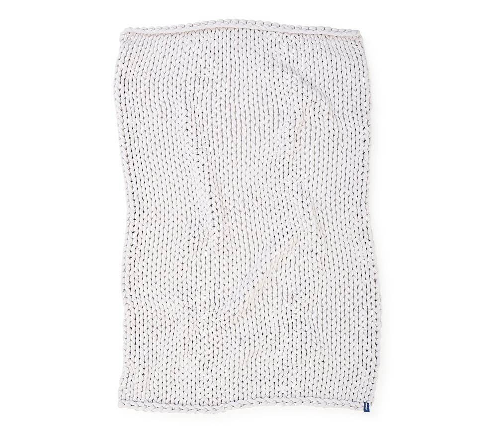 Bearaby Nappling Weighted Blanket, Moonstone Grey | Pottery Barn Kids