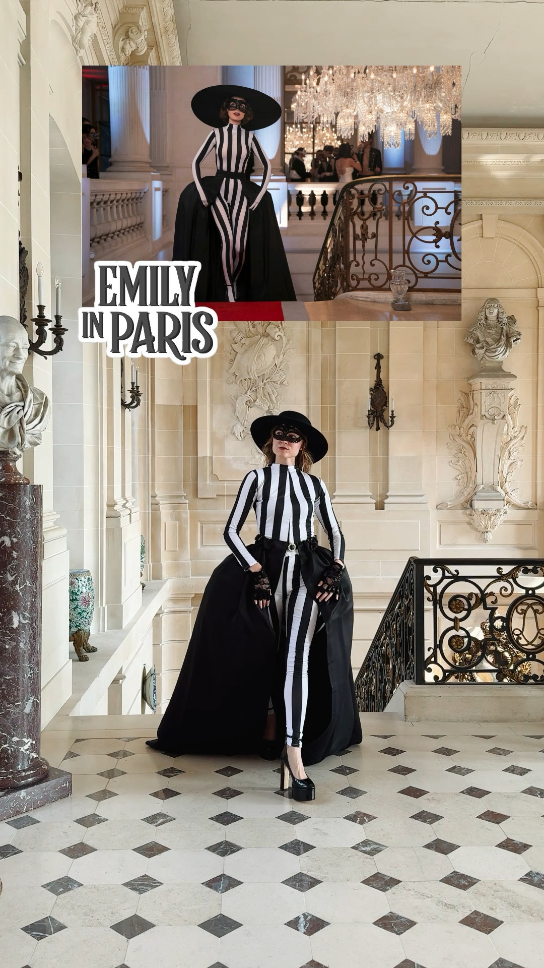 Emily in Paris inspired Halloween costumes 👻🖤 

#LTKHalloween