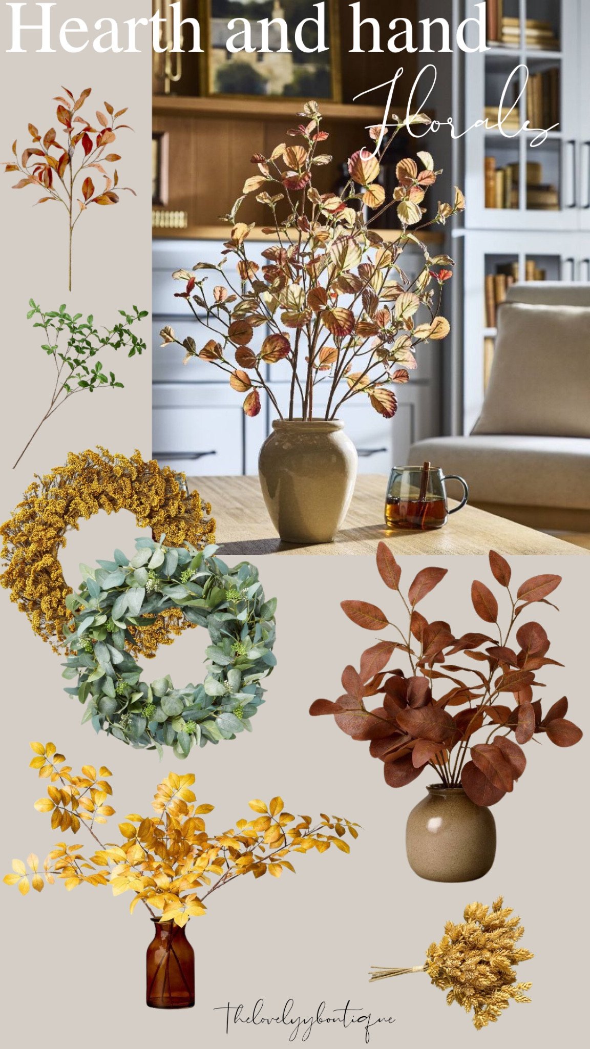 #magnolia #Hearthandhand #florals #wreath #fall #autumn 

#LTKSeasonal #LTKHome
