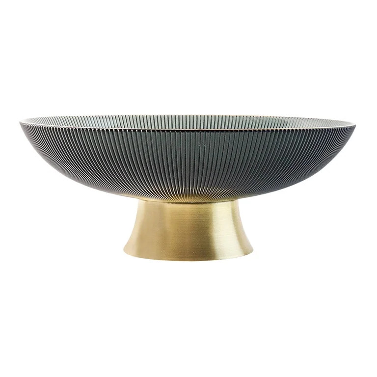 Bowl Fruit Glass Bowls Large Footed Dish Snack Serving Crystal Ceramic Basket Holder Decorative C... | Walmart (US)