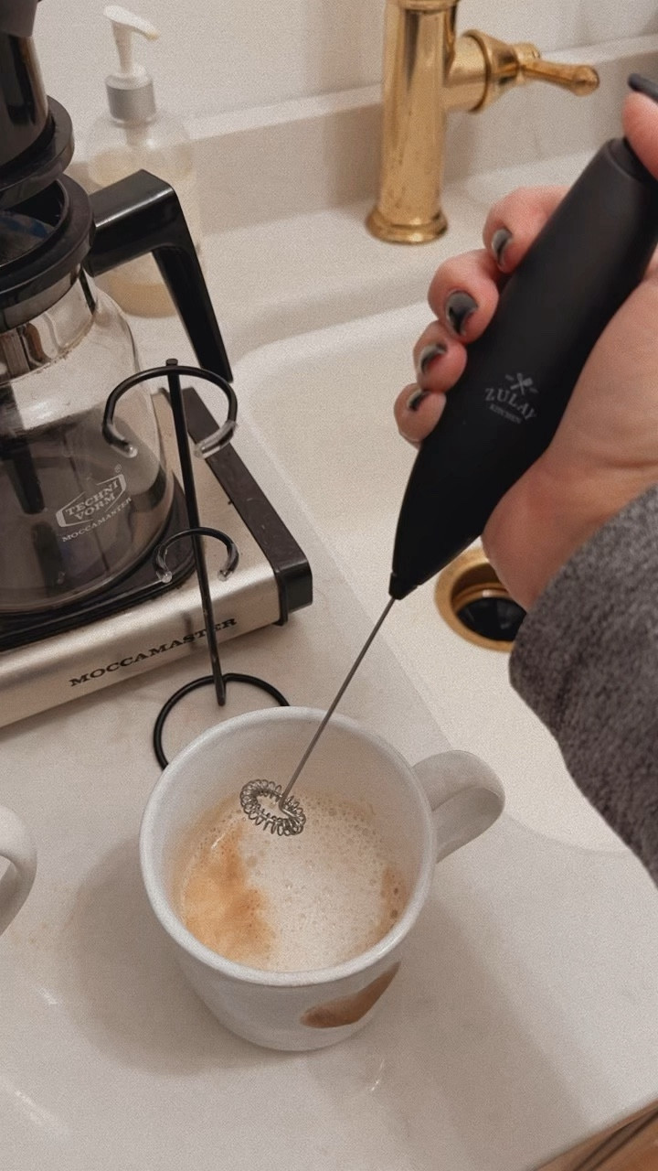I am having so much fun with my frother!! We had another one before this that did not work. This one works so well and I love that it come with a stand!!

#LTKGiftGuide #LTKhome #LTKVideo