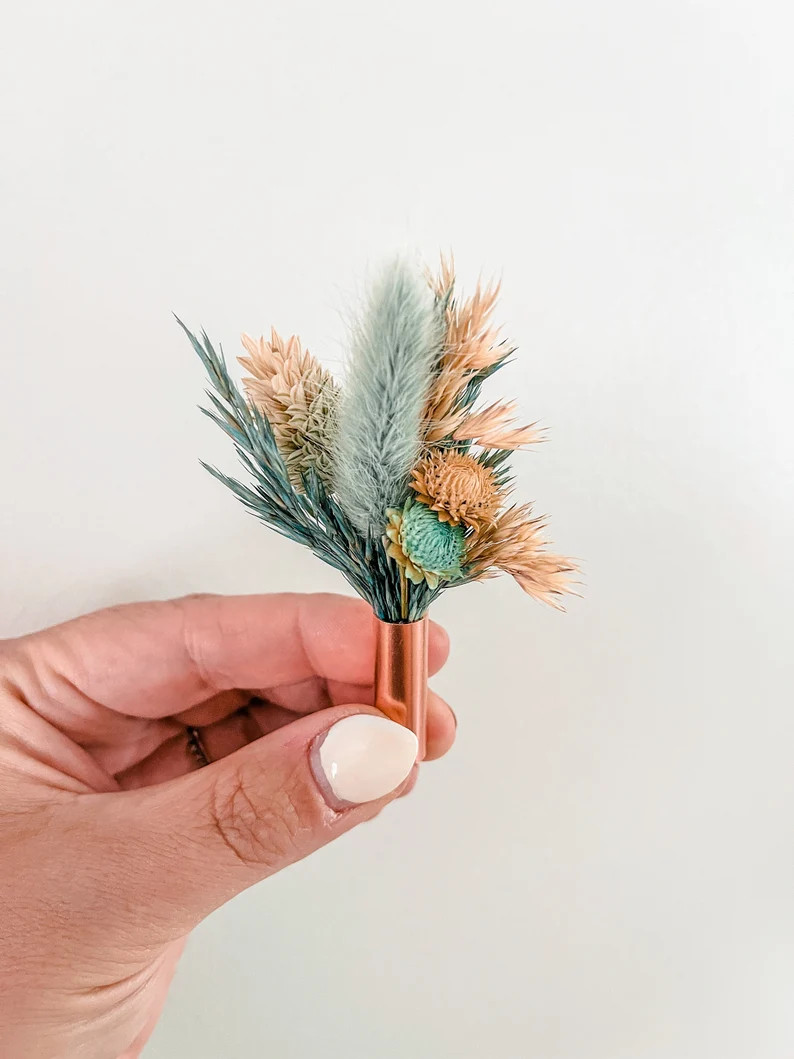 Dollhouse Floral Arrangement, Miniature Flower Vase, Dollhouse Vase of Flowers, Mini Flower Arran... | Etsy (US)