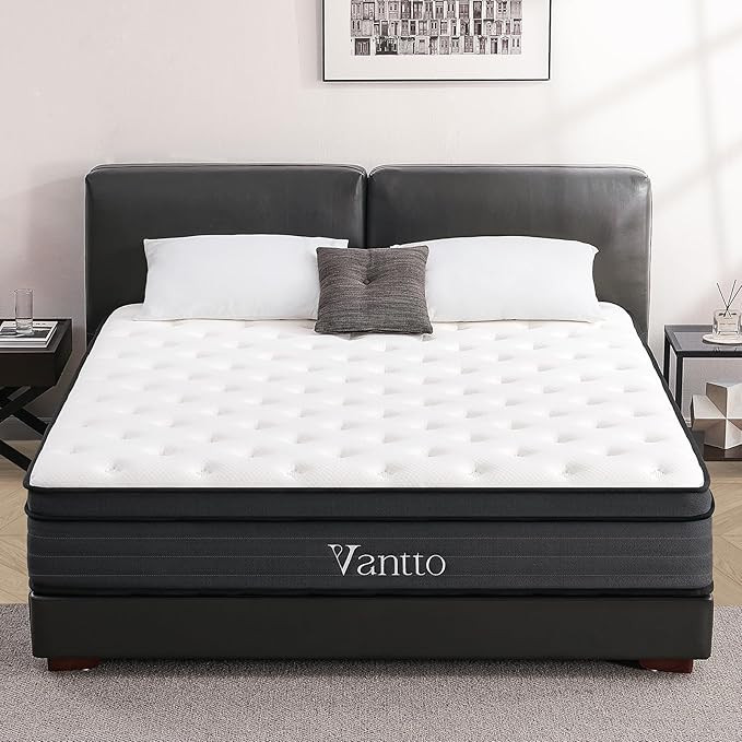 Full Size Mattress, 12 Inch Memory Foam Hybrid Mattress in a Box with Pocket Springs for Motion I... | Amazon (US)