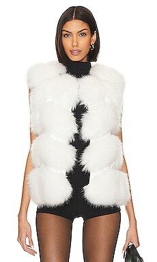 Faux Fur Vest
                    
                    Adrienne Landau | Revolve Clothing (Global)