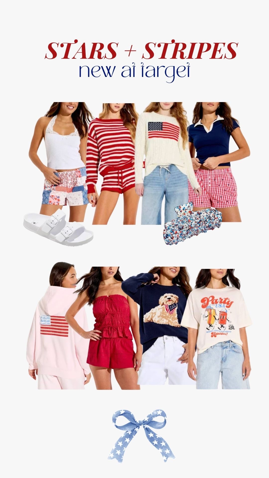 Fourth of July outfit
Target Fourth of July 
Memorial Day outfit 
Target Memorial Day 
Red white and blue

#LTKootd #LTKgrwm #LTKmomlife