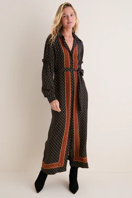 Midnight Crest Livingston Shirt Dress | Tuckernuck (US)