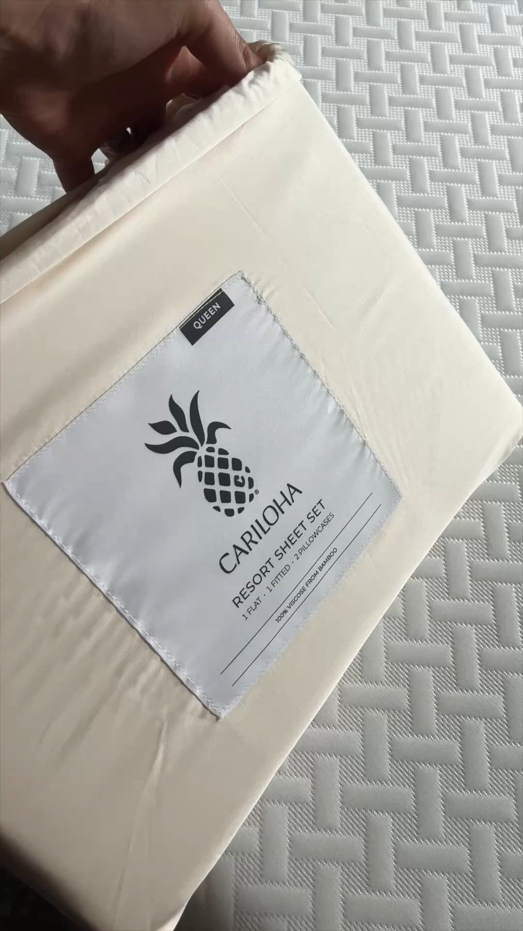 We love love loveee Cariloha’s resort sheets! They’re so luxurious and soft & the temperature regulating aspect is great for us hot sleepers. I can always immediately tell when the Cariloha sheets are on the bed vs some of the other brands we own because of how they feel. I used the coconut milk color on Liam’s bed - but we also have the white ones on our primary bed. 

#LTKHome