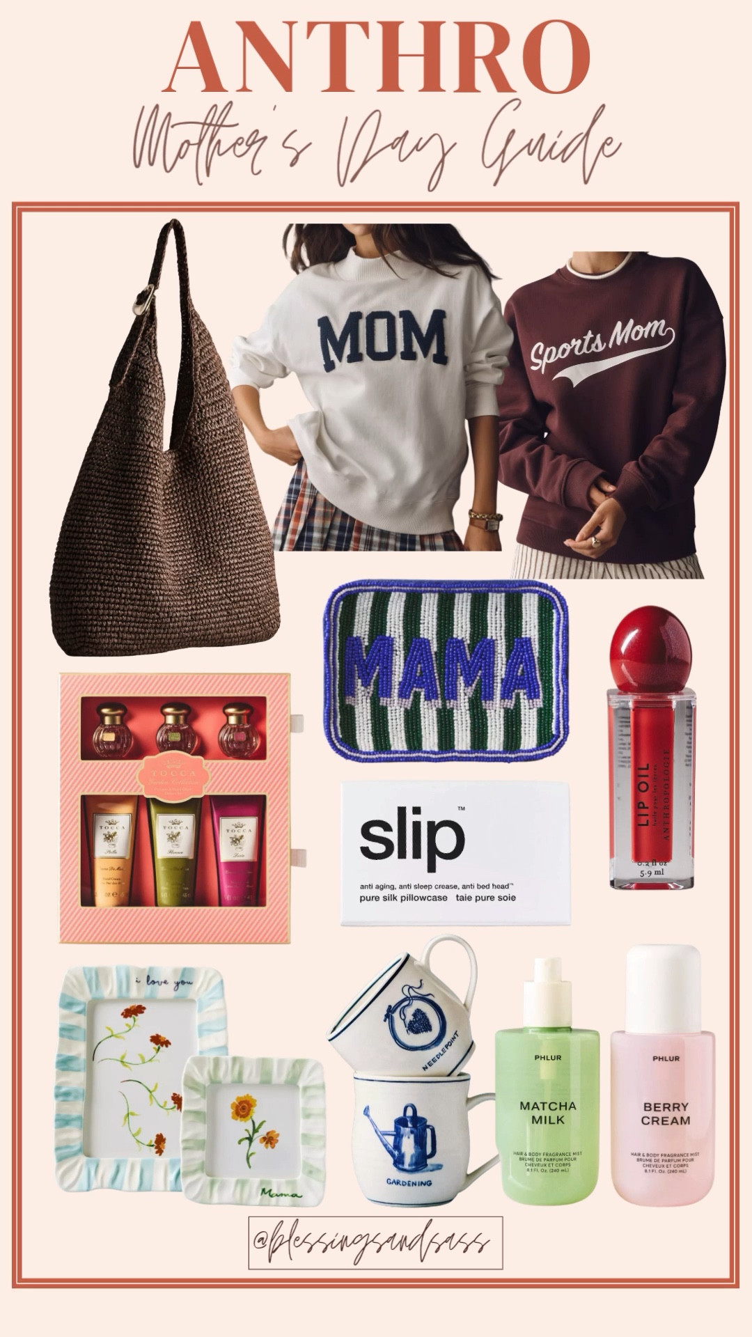 Mother’s Day gift guide from Anthro 

Mother’s Day, gift guide, gifts for mom, Anthro, accessories, perfume, lip oil, tote, sweatshirt, mug, pillow case 

#LTKSeasonal #LTKMothersDay #LTKmomlife