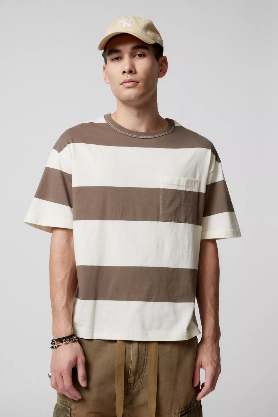 UO Striped Boxy Tee | Urban Outfitters (US and RoW)