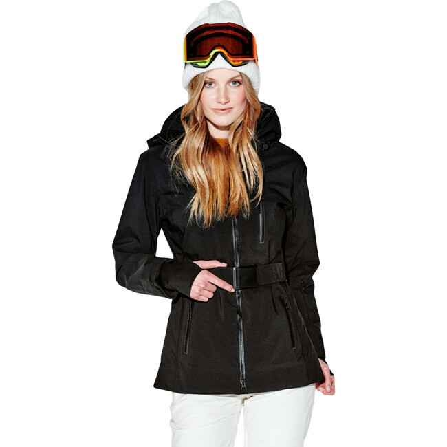 Halfdays | Women's Aston Jacket, (Black, Size Small) | Maisonette | Maisonette