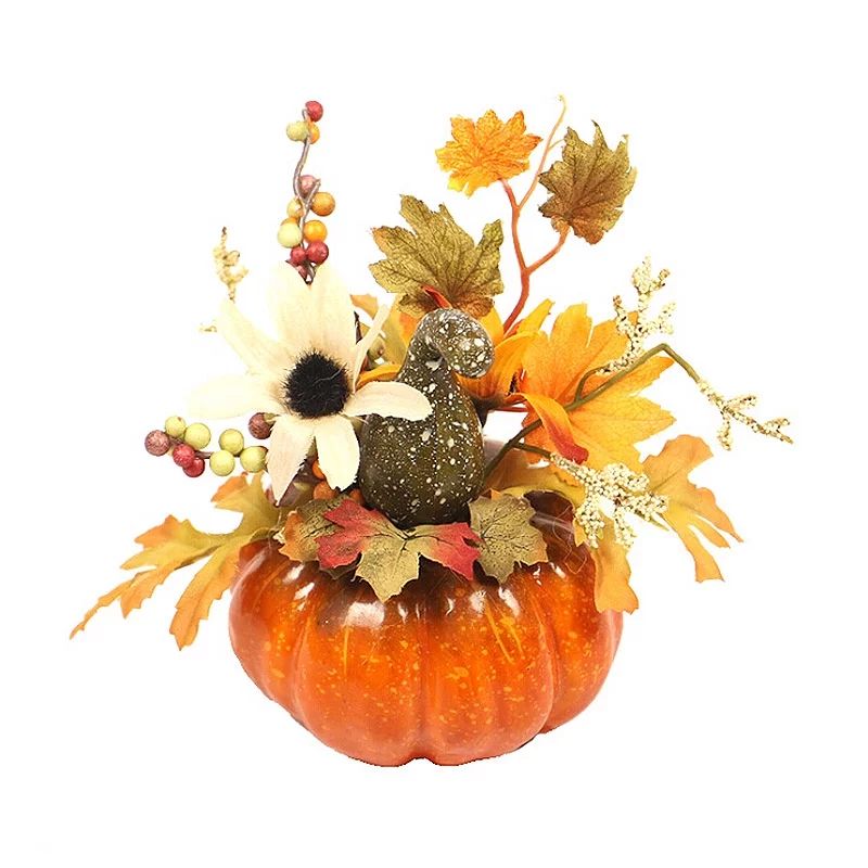 Artificial Pumpkins Table Home Decor House Prop Autumn Fall Harvest Thanksgiving Decoration;Artif... | Walmart (US)